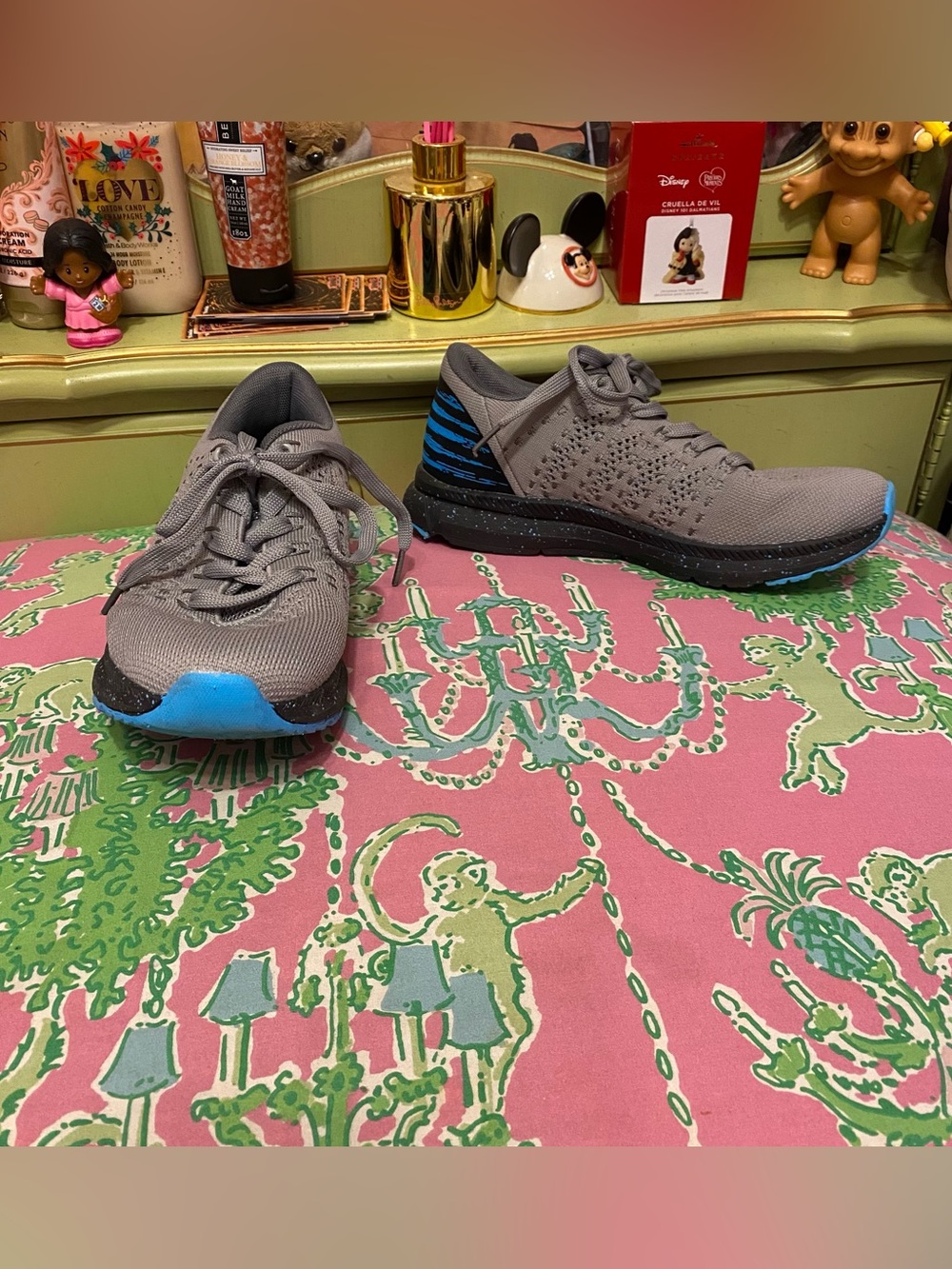 Freedom Industries Freeknit V1 Trail Running Shoes Gray Blue Women’s size 7